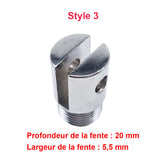 Vérin électrique inox 450 mm course - pour milieux mouillés et corrosifs (Modèle 0041524-6)