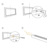 Ouvre-vitre électrique de style chaîne