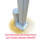 Vérin électrique inox 150 mm course - pour milieux mouillés et corrosifs (Modèle 0041521-6)