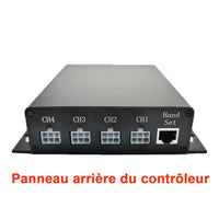 Kit de contrôle synchronisé de 4 vérins électriques étanche silencieux 3500N (Modèle 0043067)