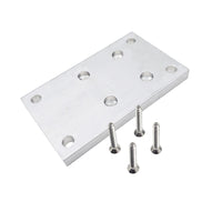 Support de plaque plate carrée fixe inférieur pour vérin électrique B