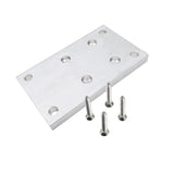 Support de plaque plate carrée fixe inférieur pour vérin électrique B