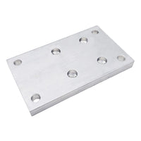 Support de plaque plate carrée fixe inférieur pour vérin électrique B