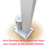 Vérin électrique inox 1000 mm course - pour milieux mouillés et corrosifs (Modèle 0041509-6)