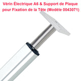 Vérin électrique inox 1000 mm course - pour milieux mouillés et corrosifs (Modèle 0041509-6)