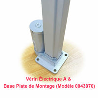 900MM Vérin électrique avec capteur à effet hall intégré pour synchronisation (Modèle 0041633-1)