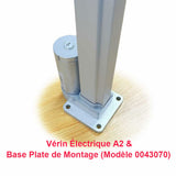 Vérin électrique 1000N 100kg course 600MM actionneur linéaire avec potentiomètre intégré (Modèle 0041507-2)