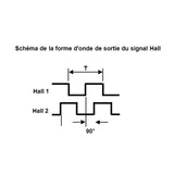 Vérin électrique étanche & silencieux | Capteur effet hall intégré – 1000MM course (Modèle 0041947-1)