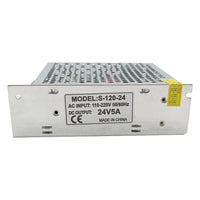 CC 24V 5A 120W Alimentation à découpage régulée pour vérins électriques (Modèle 0010143)